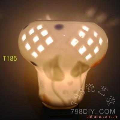 愛的柔光守護(hù) · 蛋形陶瓷小夜燈——溫馨夜色的完美伴侶